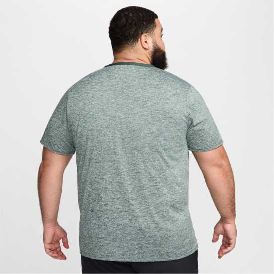 Nike Dri-FIT Rise 365 Men's Short-Sleeve Running Top Винтажно зелено Мъжки ризи