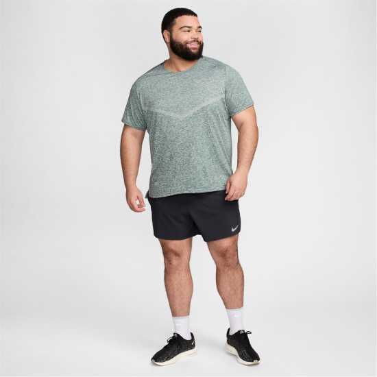 Nike Dri-FIT Rise 365 Men's Short-Sleeve Running Top Винтажно зелено Мъжки ризи