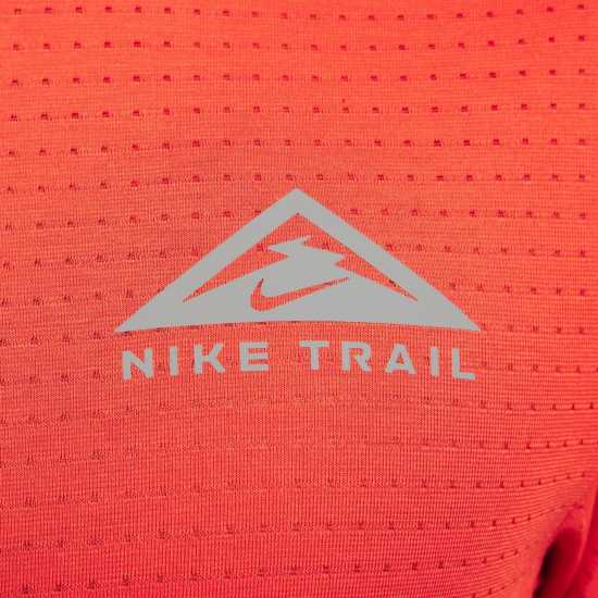 Nike Dri-FIT Trail Men's Short-Sleeve Trail Running Top Космическа глина Атлетика