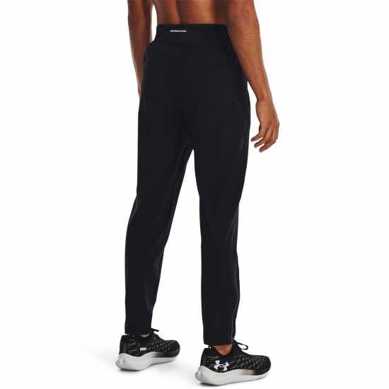 Under Armour Outrun The Storm Pants Blk/Refl Мъжко облекло за едри хора