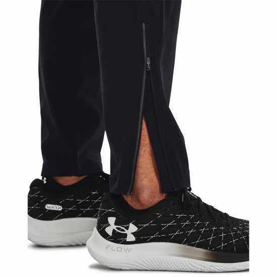 Under Armour Outrun The Storm Pants Blk/Refl Мъжко облекло за едри хора