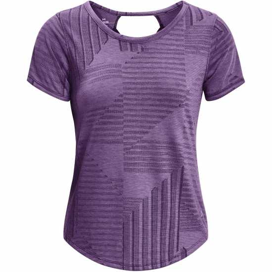 Under Armour Дамско Горнище За Бягане Armour Streaker Deco Diamond Ss Running Top Womens  Атлетика