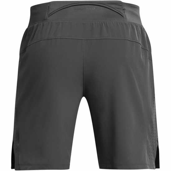 Under Armour Launch Elite 7'' Shorts Mens Черно/Отразяване Атлетика