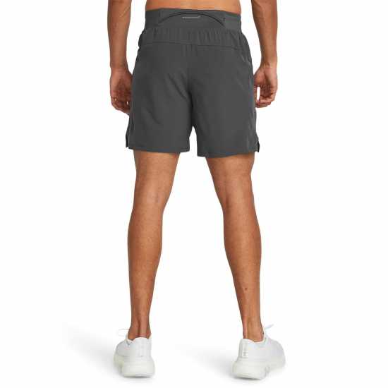 Under Armour Launch Elite 7'' Shorts Mens Черно/Отразяване Атлетика