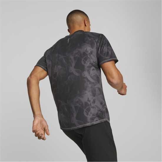 Puma Мъжко Горнище За Бягане Run Favorite Aop Graphic Ss Tee Running Top Mens  Атлетика