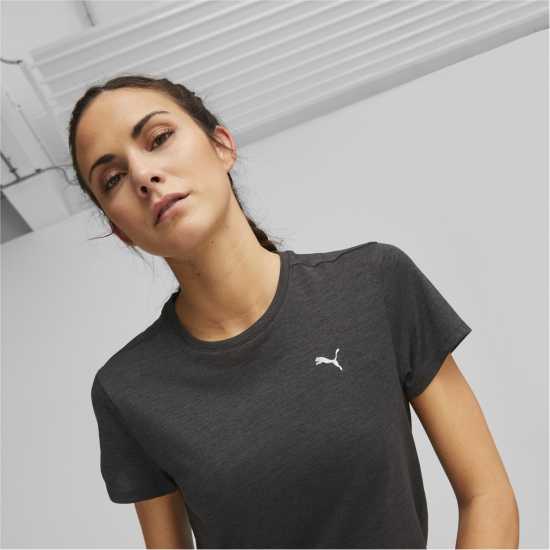 Puma Дамско Горнище За Бягане Run Favorite Heather Ss Tee W Running Top Womens  Атлетика