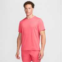 Nike Мъжко Горнище За Бягане Drifit Miler Running Top Mens Aster Pink Атлетика