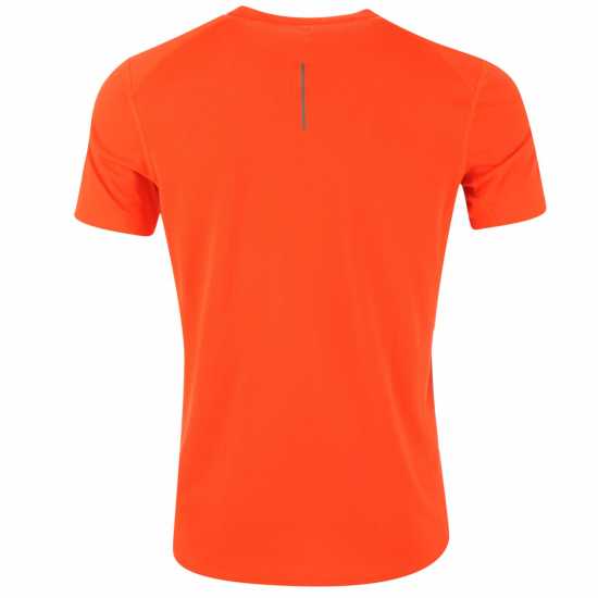 Nike Мъжко Горнище За Бягане Drifit Miler Running Top Mens Див манго Мъжко облекло за едри хора