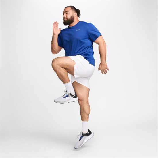 Nike Мъжко Горнище За Бягане Drifit Miler Running Top Mens Игра Роял Мъжко облекло за едри хора