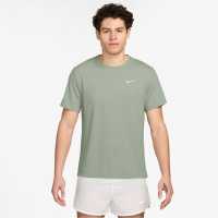 Nike Мъжко Горнище За Бягане Drifit Miler Running Top Mens Джейд Хоризонт Атлетика