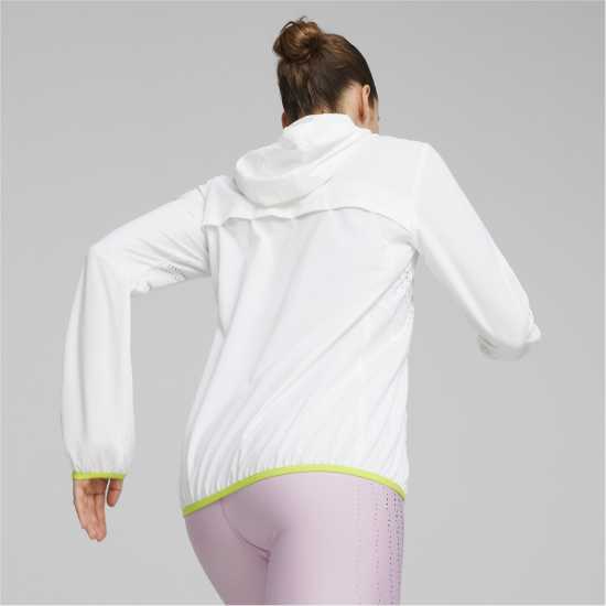 Puma Яке С Качулка Run Ultraweave Hooded Jacket W Hoody Womens Пума Бяло Атлетика