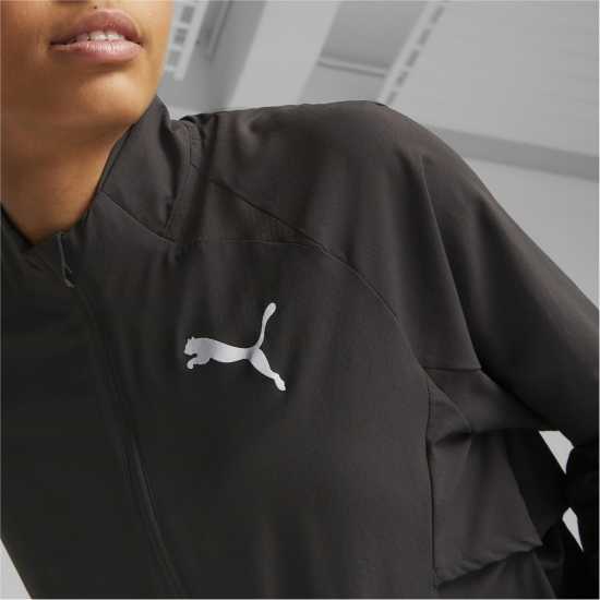 Puma Run Ultraweave Jacket W Running Womens Черно Пума Атлетика