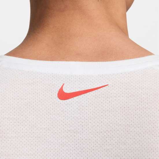 Nike Rise 365 Run Energy Men's Short-Sleeve Running Top Бяло Мъжко облекло за едри хора