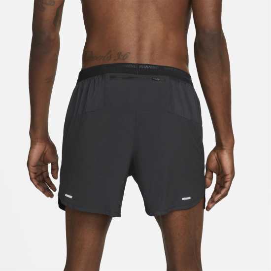 Nike Stride Men's Dri-FIT 5 Brief-Lined Running Shorts Black Атлетика