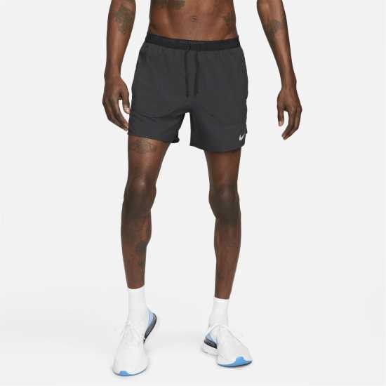 Nike Stride Men's Dri-FIT 5 Brief-Lined Running Shorts Black Атлетика