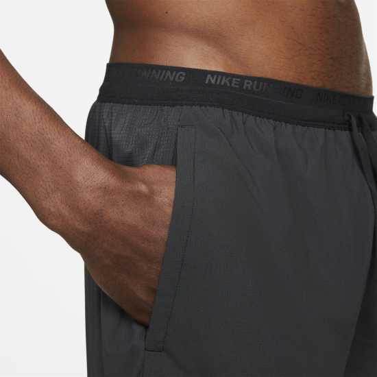 Nike Stride Men's Dri-FIT 5 Brief-Lined Running Shorts Black Атлетика