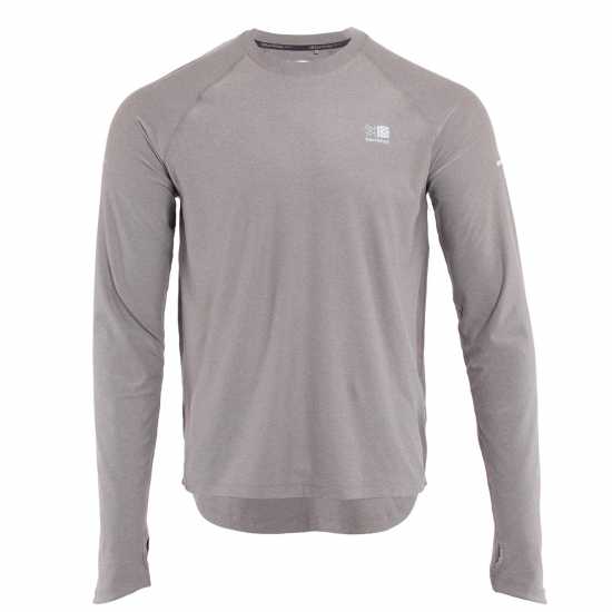 Karrimor Мъжка Блуза Xlite Long Sleeve T Shirt Mens  Основен слой дрехи за бягане