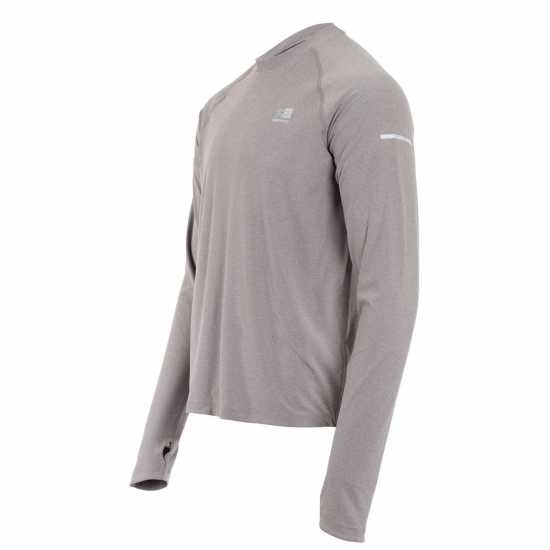 Karrimor Мъжка Блуза Xlite Long Sleeve T Shirt Mens  Основен слой дрехи за бягане