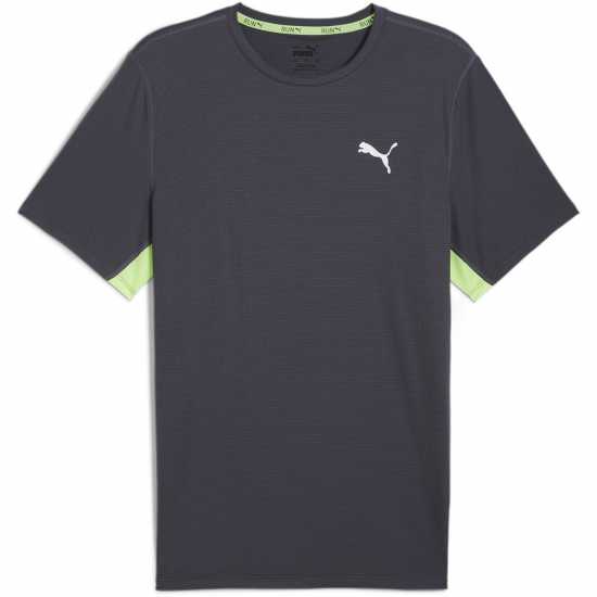 Puma Мъжко Горнище За Бягане Run Favorite Velocity Tee Running Top Mens Галактически Атлетика