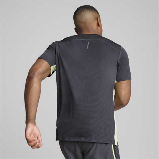 Puma Мъжко Горнище За Бягане Run Favorite Velocity Tee Running Top Mens Галактически Атлетика