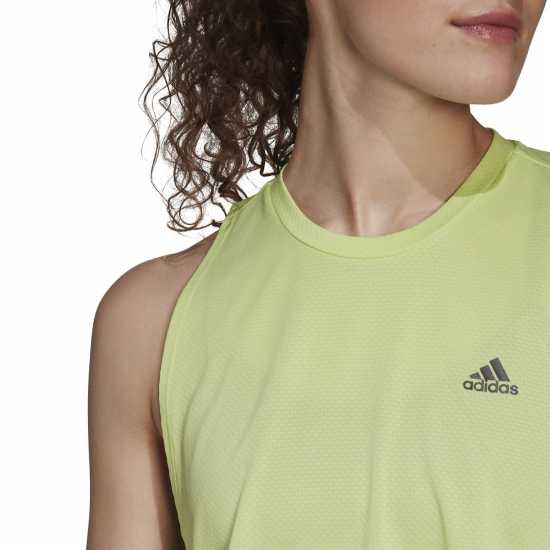 Adidas Дамски Потник Run Icons 3 Bar Tank Top Womens Running Vest  Потници за бягане