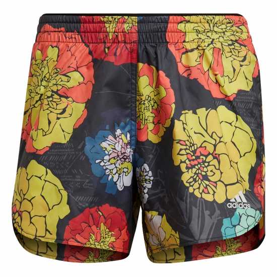 Adidas Дамски Шорти Run Fast Flower Running Shorts Womens Short  Дамски клинове за фитнес