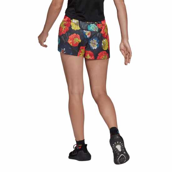 Adidas Дамски Шорти Run Fast Flower Running Shorts Womens Short  Дамски клинове за фитнес