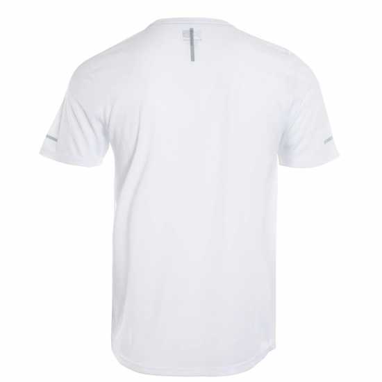 Мъжка Тениска Karrimor Run Short Sleeve T Shirt Mens Бяло Мъжко облекло за едри хора