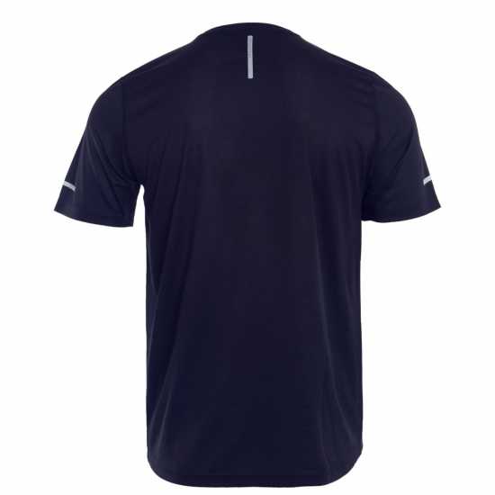 Мъжка Тениска Karrimor Run Short Sleeve T Shirt Mens Морска синьо Мъжко облекло за едри хора