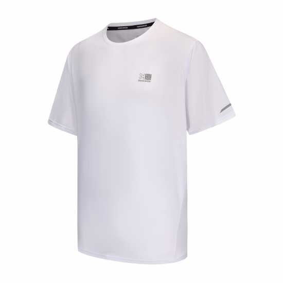 Мъжка Тениска Karrimor Run Short Sleeve T Shirt Mens Бяло Атлетика