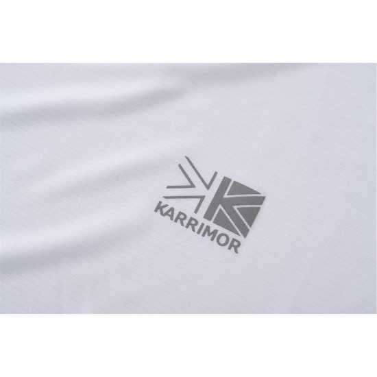 Мъжка Тениска Karrimor Run Short Sleeve T Shirt Mens Бяло Атлетика