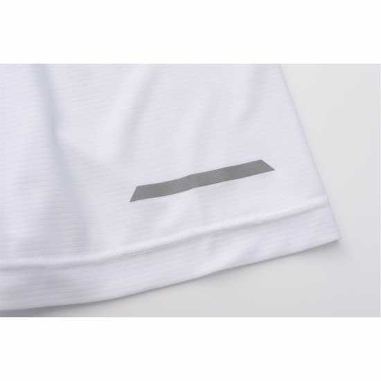 Мъжка Тениска Karrimor Run Short Sleeve T Shirt Mens Бяло Атлетика