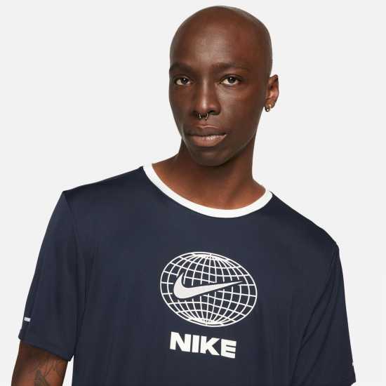 Nike Dri-FIT Heritage Men's Short-Sleeve Running Top  Мъжки дрехи за бягане