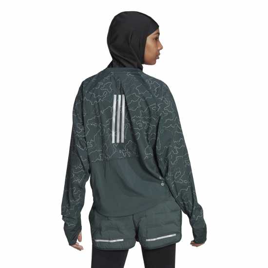 Adidas Дамско Яке X City Running Crewneck Ladies Jacket  Дамски грейки