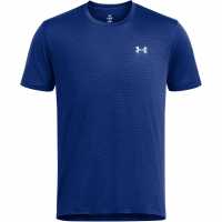 Under Armour Armour Streaker Tee Mens Техническо синьо Атлетика