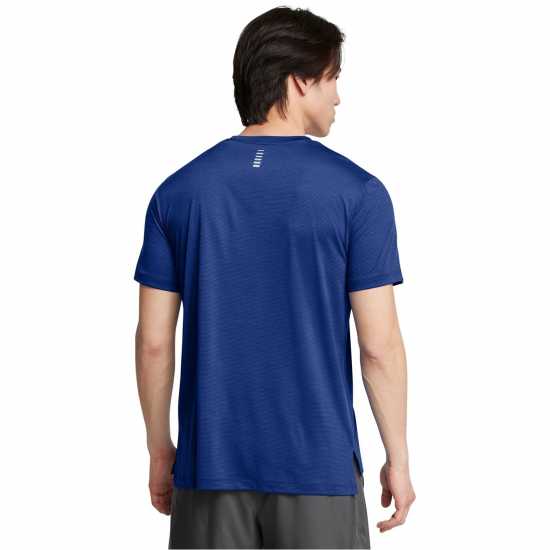 Under Armour Armour Streaker Tee Mens Техническо синьо Атлетика