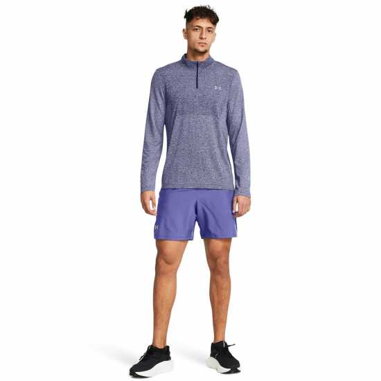 Under Armour Launch 7'' Mens Short Лилаво Атлетика