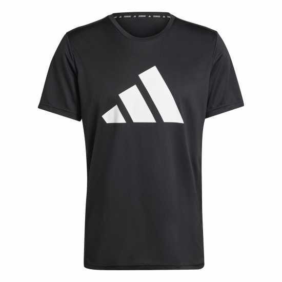 Adidas Run It T-Shirt Черно Атлетика