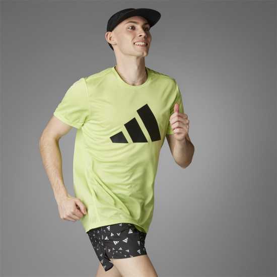 Adidas Run It T-Shirt Пулс Лайм Атлетика