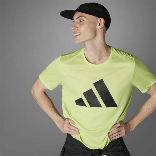 Adidas Run It T-Shirt Пулс Лайм Атлетика