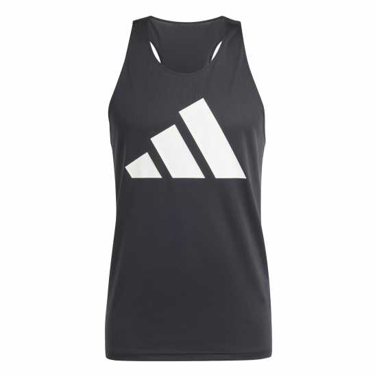 Adidas Run It Tank Top Черно Атлетика