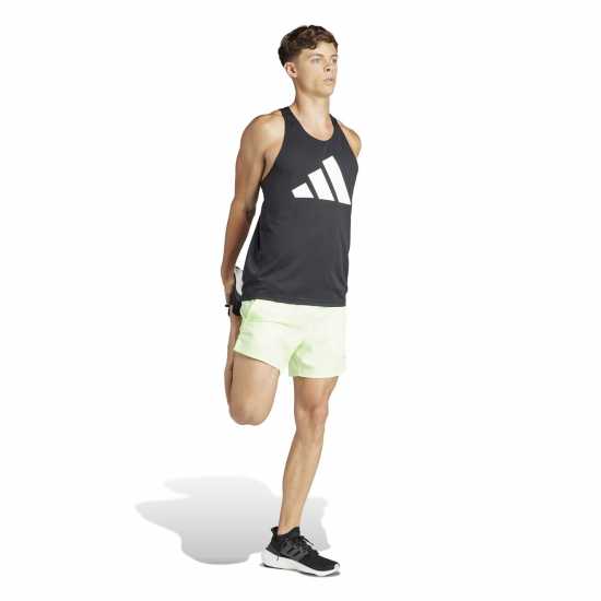 Adidas Run It Tank Top Черно Атлетика