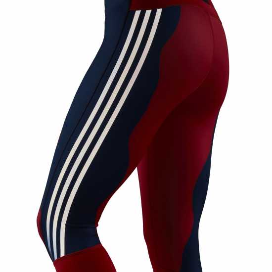 Adidas Marimekko Run Icons 3-Stripes 7/8 Running Tights Womens  Дамски клинове за фитнес