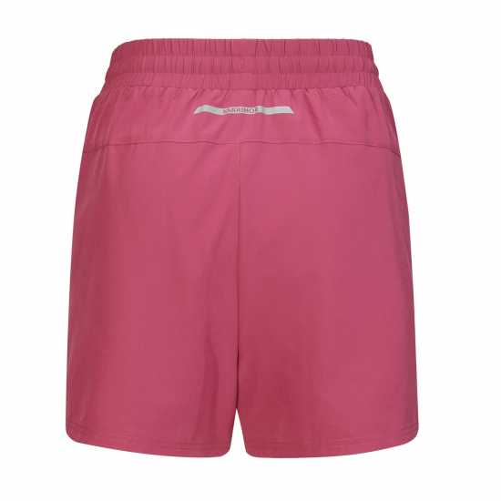 Дамски Шорти Karrimor 2 In 1 Running Shorts Womens Розово лилаво Атлетика