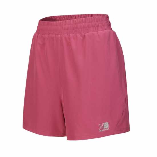 Дамски Шорти Karrimor 2 In 1 Running Shorts Womens Розово лилаво Атлетика