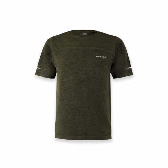 Karrimor Xlite Running Short Sleeve Top Кахи Марл Атлетика