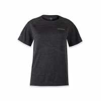 Karrimor Xlite Seamless Running T-Shirt Черно марл Атлетика