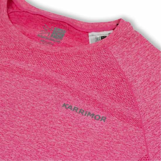 Karrimor Xlite Seamless Running T-Shirt Розово Марл Атлетика