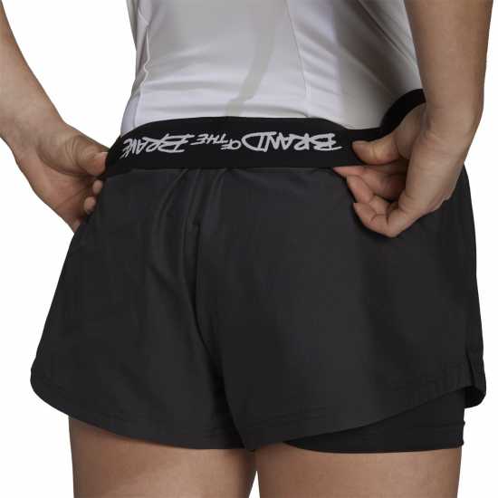 Adidas W 5.10 2In1 Sh Running Short Womens  Дрехи за бягане