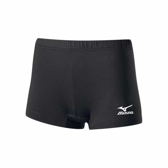 Mizuno Pro Netball Shorts Jnr Черно Детски къси панталони